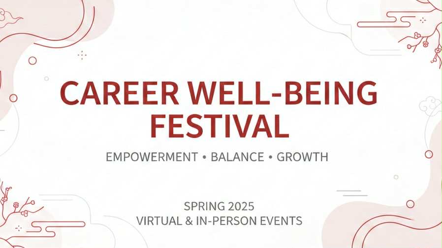 SUSDEV GROUP CAREER WELL‑BEING FESTIVAL&nbsp;2026