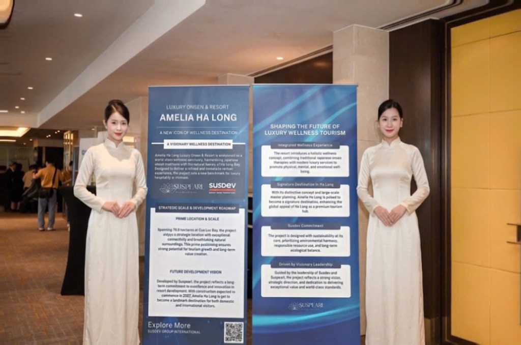 Amelia Ha Long Luxury Onsen & Resort Unveiled: A New Landmark of Wellness and Luxury Tourism in Vietnam